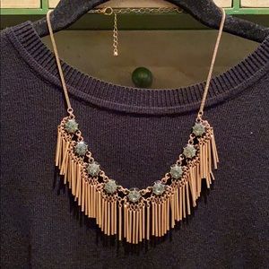 Gold Tone Statement Necklace